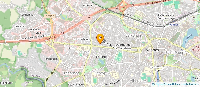 localisation de l'entreprise GROUPEMENT FORESTIER DU TAILLIS à VANNES