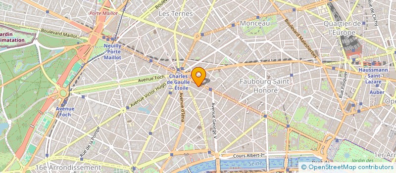 localisation de l'entreprise GROUPEMENT FORESTIER DU THUREAU à PARIS