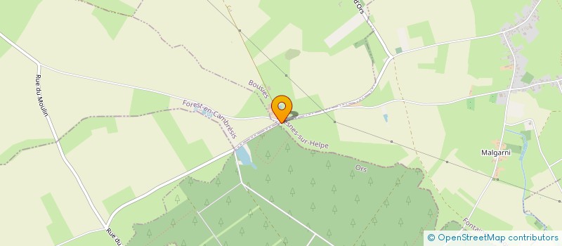 localisation de l'entreprise GROUPEMENT FORESTIER DU TOAILLON à LE FAVRIL