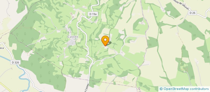 localisation de l'entreprise GROUPEMENT FORESTIER DU TOURONC à CAMPAGNE-SUR-ARIZE