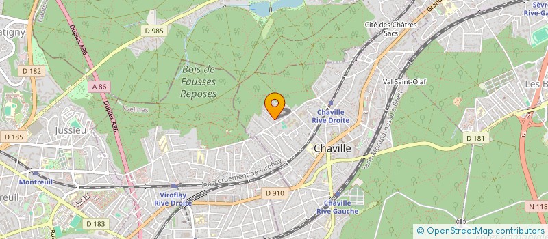 localisation de l'entreprise GROUPEMENT FORESTIER DU TREMBLOIS à CHAVILLE