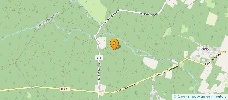 localisation de l'entreprise GROUPEMENT FORESTIER DU TREN  BEAUZIAC