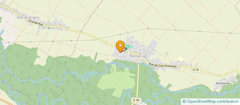 localisation de l'entreprise GROUPEMENT FORESTIER DU VAL DU PUITS  RAMERUPT