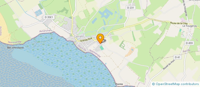 localisation de l'entreprise GROUPEMENT FORESTIER DU VALCENDRON  GENETS