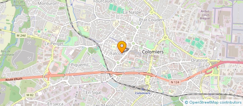 localisation de l'entreprise GROUPEMENT FORESTIER FAMILIAL DELMAS à TOULOUSE