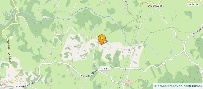 localisation de l'entreprise GROUPEMENT FORESTIER FAMILIAL LESTRADE  LE NAYRAC