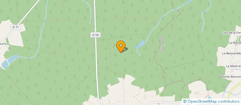 localisation de l'entreprise GROUPEMENT FORESTIER FERRON  PAIMPONT