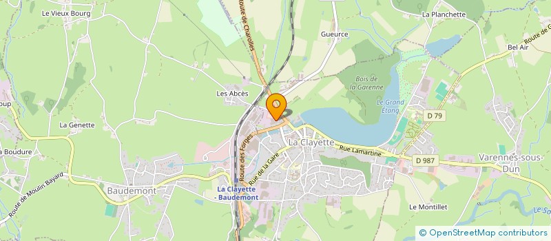 localisation de l'entreprise GROUPEMENT FORESTIER FRANSILAU  ROANNE