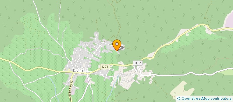 localisation de l'entreprise GROUPEMENT FORESTIER FREYJA  TAVERNES