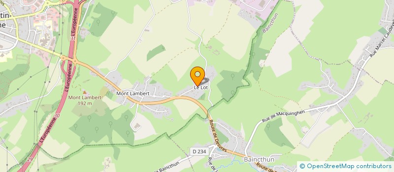 localisation de l'entreprise GROUPEMENT FORESTIER GARENNES ROSAMEL  SAINT-MARTIN-BOULOGNE