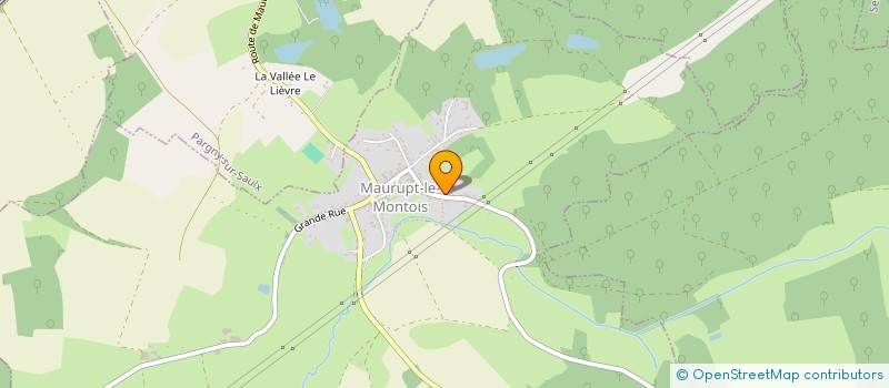 localisation de l'entreprise GROUPEMENT FORESTIER GIRARDIN  MAURUPT-LE-MONTOIS