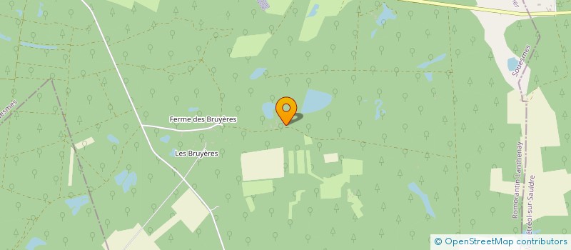 localisation de l'entreprise GROUPEMENT FORESTIER GRANDES BRUYERES à SOUESMES
