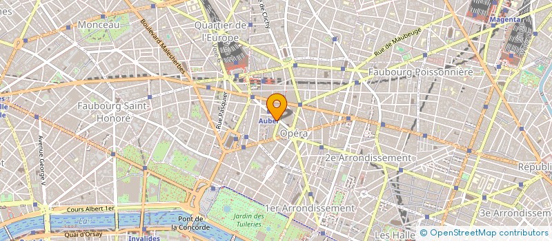 localisation de l'entreprise GROUPEMENT FORESTIER GRANDMONT  PARIS