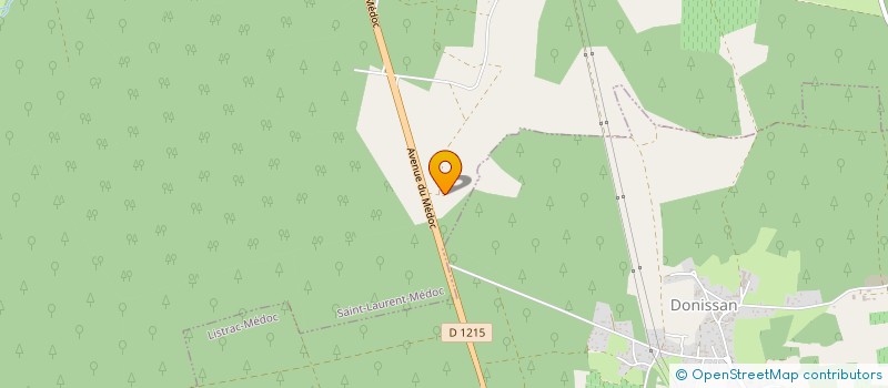 localisation de l'entreprise GROUPEMENT FORESTIER GTN  SAINT-LAURENT-MEDOC