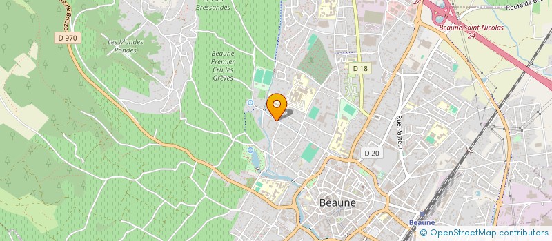 localisation de l'entreprise GROUPEMENT FORESTIER J.B.H.D. à BEAUNE