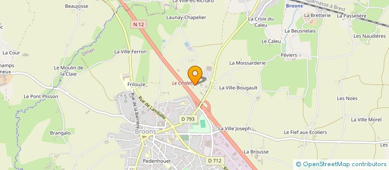 localisation de l'entreprise GROUPEMENT FORESTIER KERHOUET à TREMEUR