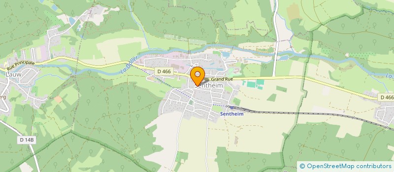 localisation de l'entreprise GROUPEMENT FORESTIER KRIEG  SENTHEIM