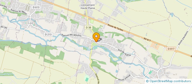 localisation de l'entreprise GROUPEMENT FORESTIER L'HETRE ANONYME  OUSSE