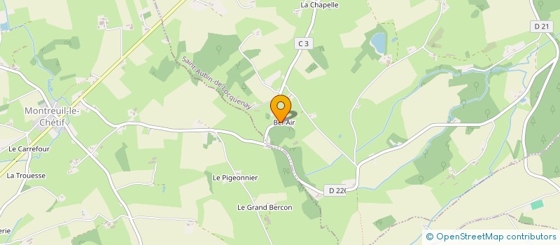 localisation de l'entreprise GROUPEMENT FORESTIER LA MAISON DES BOIS  MOULINS-LE-CARBONNEL