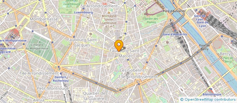 localisation de l'entreprise GROUPEMENT FORESTIER LA VALLEE AU LOUP à PARIS