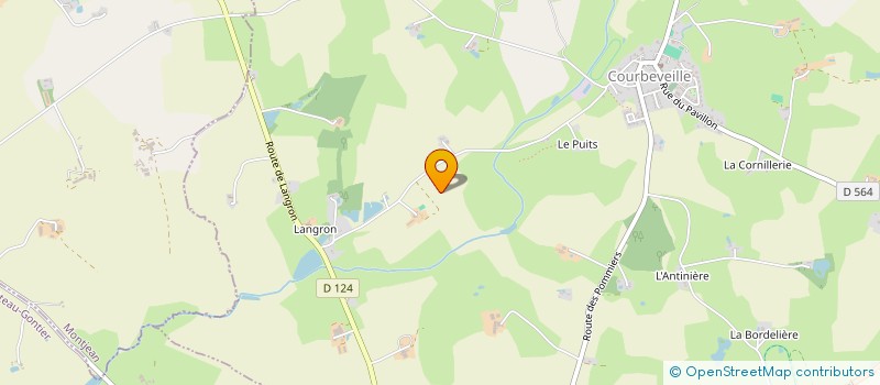 localisation de l'entreprise GROUPEMENT FORESTIER LAURAIN  COURBEVEILLE