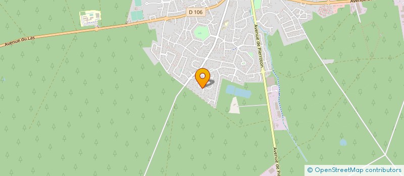 localisation de l'entreprise GROUPEMENT FORESTIER LE BOIS JOLI  SAINT-JEAN-D'ILLAC