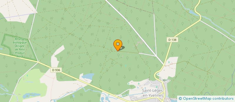 localisation de l'entreprise GROUPEMENT FORESTIER LE GROS BOULEAU à SAINT-LEGER-EN-YVELINES