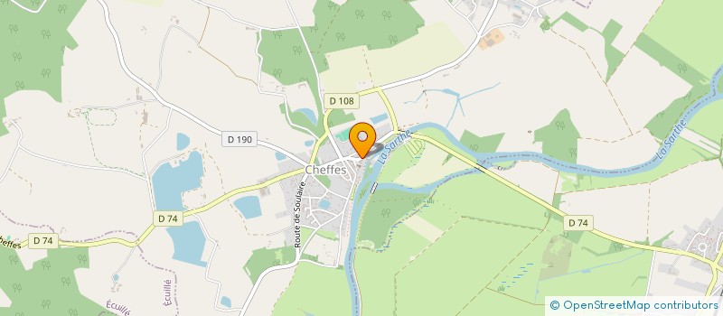 localisation de l'entreprise GROUPEMENT FORESTIER LE LIECHI  CHEFFES