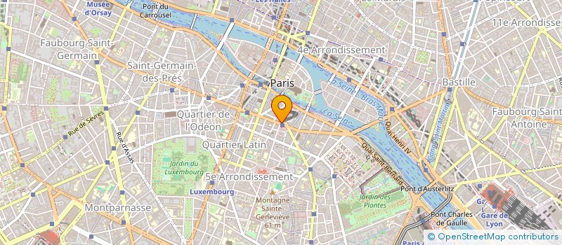 localisation de l'entreprise GROUPEMENT FORESTIER LE PEIGNEUX à PARIS
