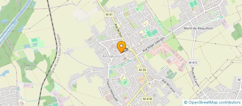 localisation de l'entreprise GROUPEMENT FORESTIER LE PETIT BOIS  ANNULLIN