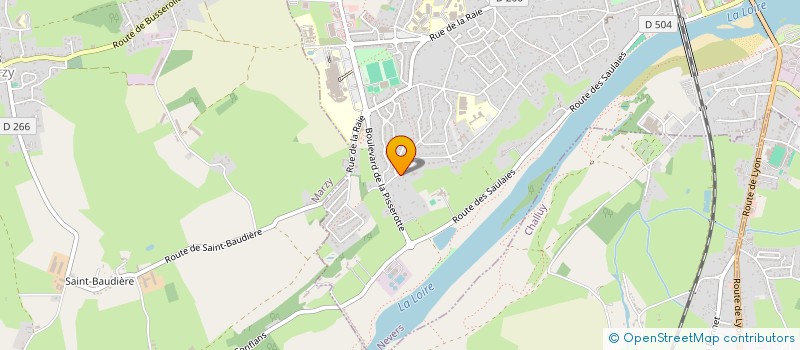 localisation de l'entreprise GROUPEMENT FORESTIER LE PETIT ROGERIN à NEVERS