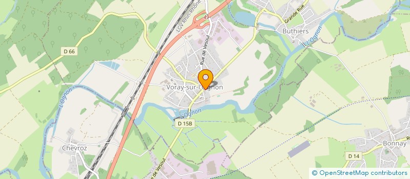 localisation de l'entreprise GROUPEMENT FORESTIER LES CLOITRES  PERROUSE