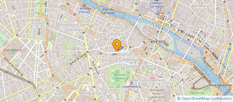 localisation de l'entreprise GROUPEMENT FORESTIER LES CRAYERES à PARIS