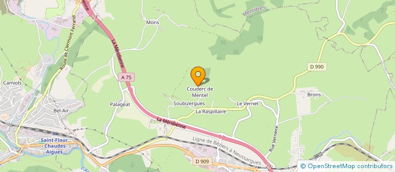 localisation de l'entreprise GROUPEMENT FORESTIER LES DIGITALES à SAINT-GEORGES