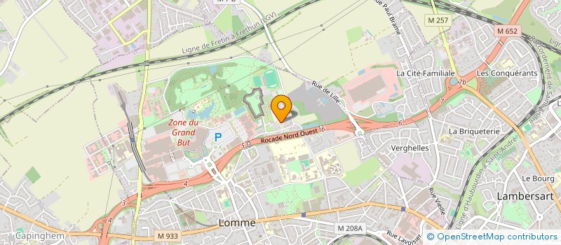 localisation de l'entreprise GROUPEMENT FORESTIER LES PEUPLIERS  LILLE
