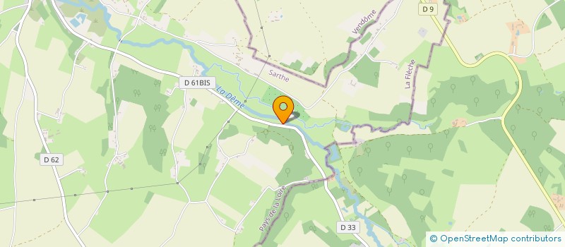 localisation de l'entreprise GROUPEMENT FORESTIER LES SACHES  BEAUMONT-SUR-DEME