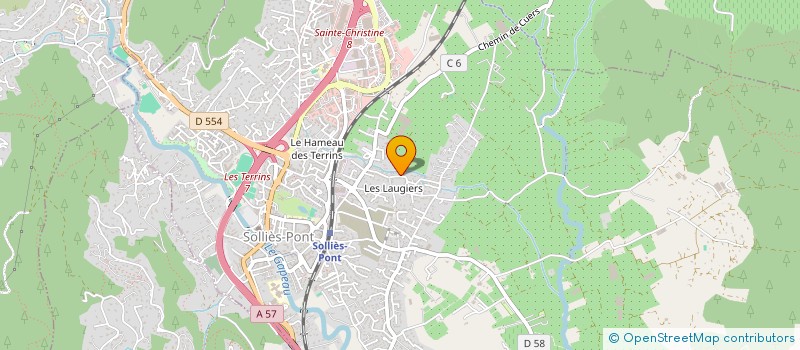 localisation de l'entreprise GROUPEMENT FORESTIER LILY  SOLLIES-PONT