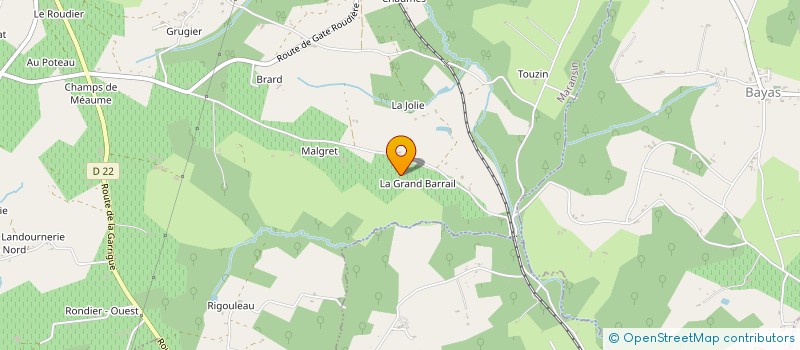 localisation de l'entreprise GROUPEMENT FORESTIER LM BOIS  MARANSIN