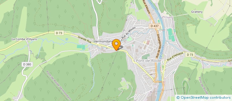 localisation de l'entreprise GROUPEMENT FORESTIER MBV  DAMBELIN