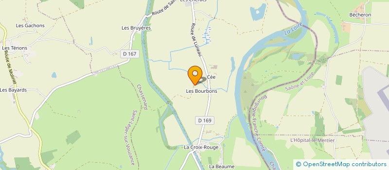 localisation de l'entreprise GROUPEMENT FORESTIER MOLINETOIS à MOLINET
