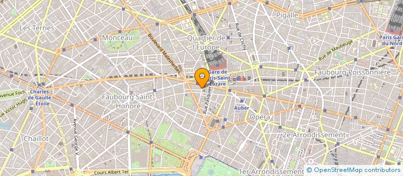localisation de l'entreprise GROUPEMENT FORESTIER MORILLION à PARIS