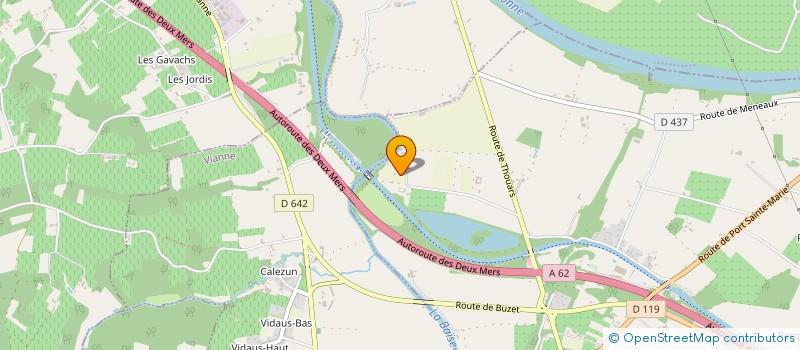 localisation de l'entreprise GROUPEMENT FORESTIER NICOLE BOSCHATEL  BARBASTE