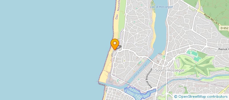 localisation de l'entreprise GROUPEMENT FORESTIER PAMS  SOORTS-HOSSEGOR