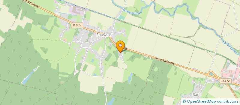 localisation de l'entreprise GROUPEMENT FORESTIER PCJK  SOUVANS