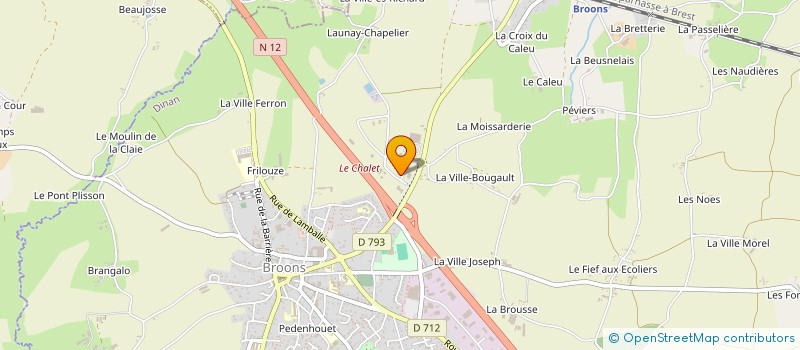 localisation de l'entreprise GROUPEMENT FORESTIER PETIT GAROUET à TREMEUR