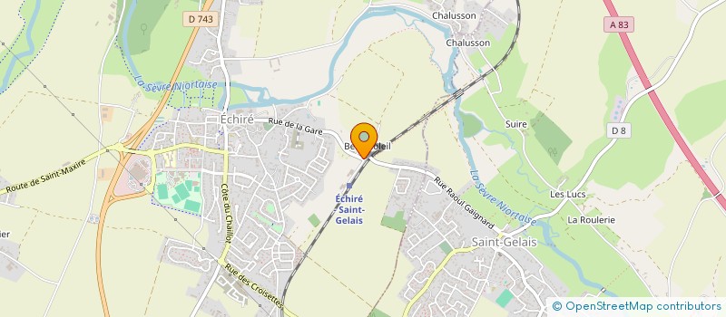 localisation de l'entreprise GROUPEMENT FORESTIER PHIL DOM  ECHIRE