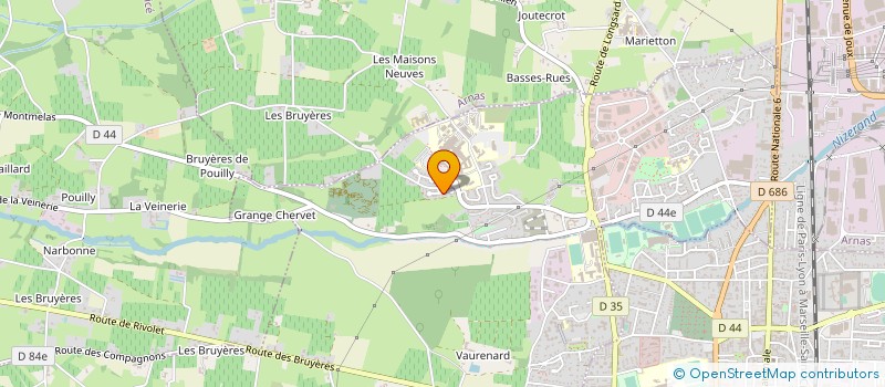 localisation de l'entreprise GROUPEMENT FORESTIER ROCHE RENARDS  GLEIZE