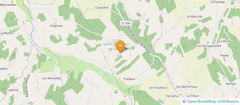 localisation de l'entreprise GROUPEMENT FORESTIER RURAL DE GFR LA LIVARDIE  ALLEMANS