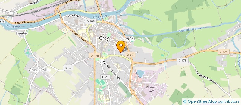 localisation de l'entreprise GROUPEMENT FORESTIER SAINT PERE ET GRILLEY  BATTRANS