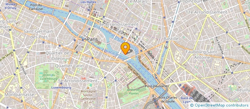 localisation de l'entreprise GROUPEMENT FORESTIER SOFORA à PARIS